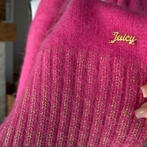 Juicy Couture Pink Scarf